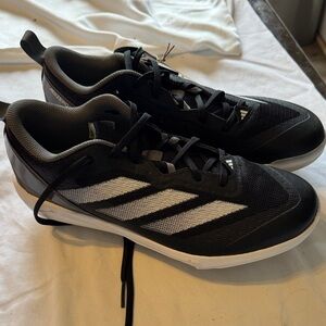 adidas Black & White Women’s  metal Softball Cleats